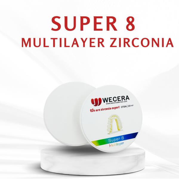 Optimal Sintering Program at 1500 Degree with Multilayer Zirconia Disc 6.0-6.3g