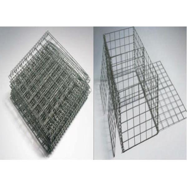 Iron Wire Galvanized Gabion Box / High Security Gabion Wire Mesh Panels