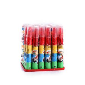 Convenience Store Finger Fruit Lollipops , Colorful Strawberry Lollipop