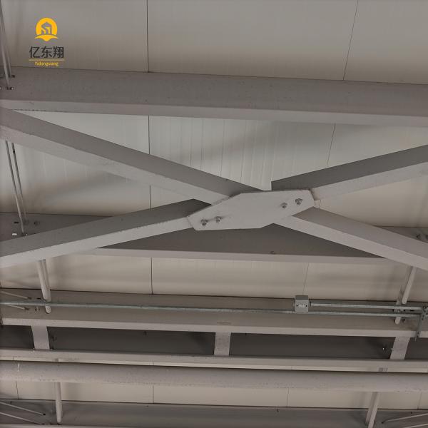 Quality Customizable Steel Structure Factory with PVC Rain Spout wholesale