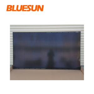 China Bluesun Shingled Solar Panels 500w Home Power Station Pv All Black Roof Energy Sun Power Solar System Use on sale