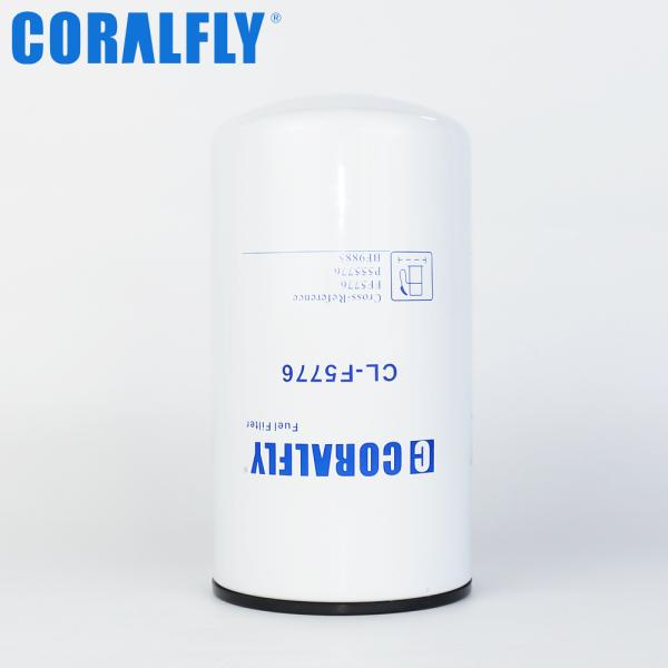 Coralfly Construction Machinery Fuel Filter FF5776 P555776 BF9885 For Fleetguard