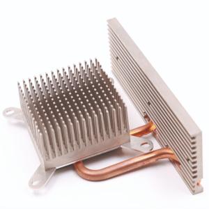 Professional Customized Large Aluminum Extrusion Heatsink with Heat Pipe