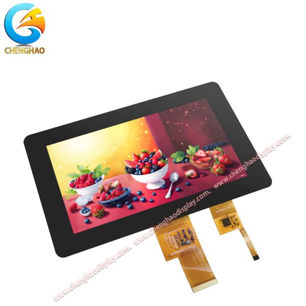 Quality Sunlight Readable Lcd Display 40 Pins 7 Inch IPS TFT Screen with Capacitive Touch wholesale