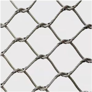 Ferrule Type Woven Type Closed-Type Buckle Stainless Steel Rope Wire Mesh for