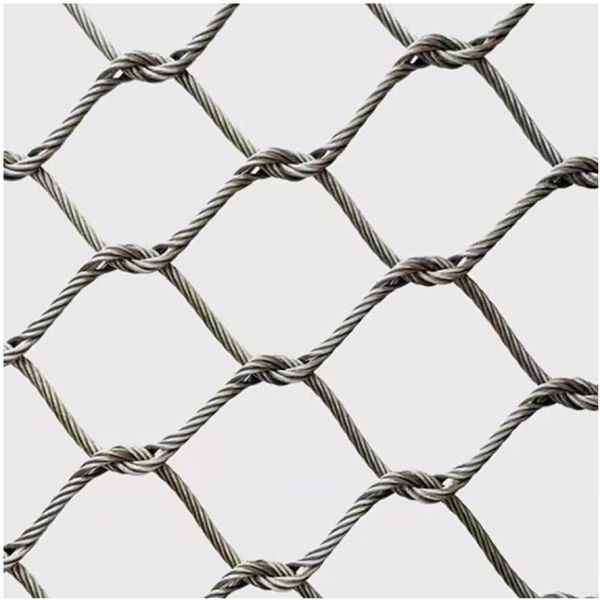 Ferrule Type Woven Type Closed-Type Buckle Stainless Steel Rope Wire Mesh for