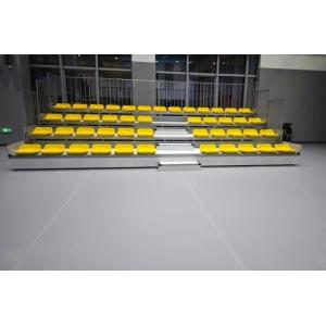 Steel Frame Retractable Bleacher Seating System with 900mm Stair Width