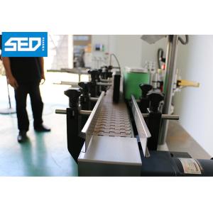 Customized Bottle Sticker Applicator Machine With 150 Bottles Per Minute Speed