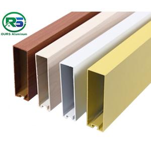 China Decorative Multicolor Aluminium Strip Ceiling Tile Fireproof 1.2mm on sale