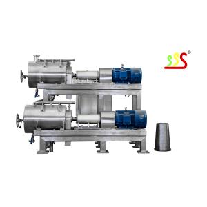 Stainless Steel Food Grade Fruit Processing Machinery PLC Control System