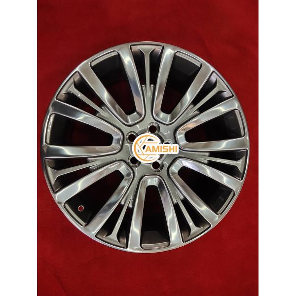 Cast 9.5J 5x120 Silver Alloy Rims For Land Rover Fit Tire 275 40 ZR22