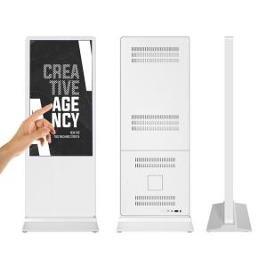 Cheap 43inch standalone lcd display full new interactive IR touch screen self-service terminal kiosk for sale