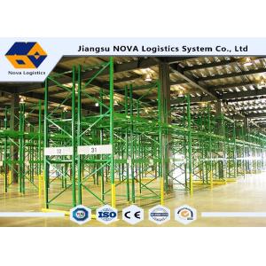 Galvanized Steel Pallet Warehouse Racking Storage High Density