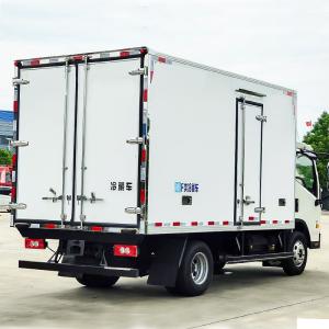 Refrigerated Truck Manual Transmission Temperature Range -18C Reefer Box for