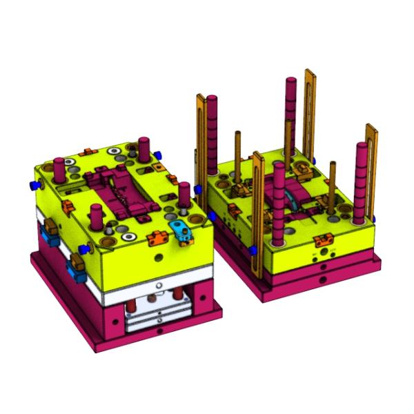 OEM / ODM : Cold Runner Injection Molding & Transparent Glasses Inner Housing 1*1 No.23057-B