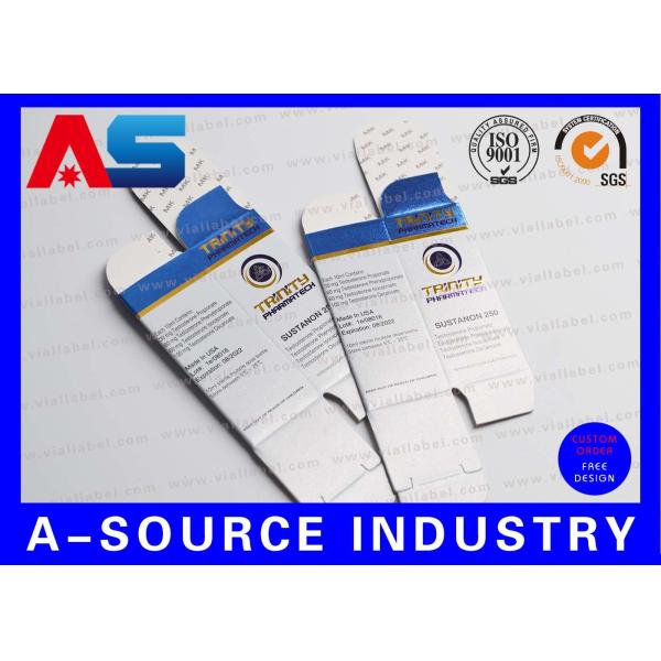 Hologram Printing 10ml Vial Boxes Muscle Growth Hexahydrobenzylcarbonate ,