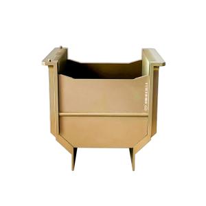 Storage And Transportation During Wafer Manufacturing 6 inch Metal Wafer Carrier