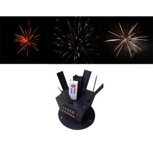 IP55 High Voltage Electronic Ignition Double Wheel Fireworks Fountain Machine