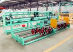 Custom Heavy Duty Fencing Wire Making Machine , 4M Width Chain Link Weaving