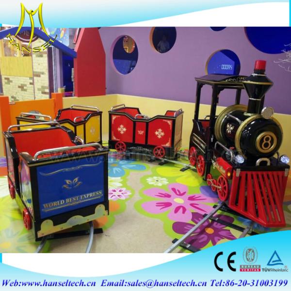 Hansel amusement park rides mini electric train indoor amusement park train