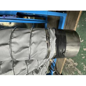 600 Degree Vehicles Exhaust Fume Extraction After DPF Cleaning With Dual Pipe