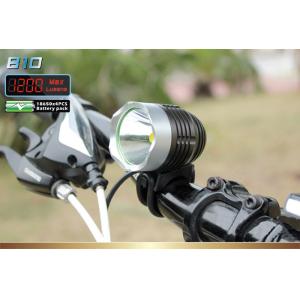 Cheap Super bright 1200 Lumen rechargeable led Bike Light 3 switch Mode for sale
