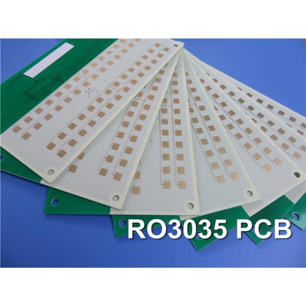 Rogers RO3035（laminates） PCB 2-layer 20mil with Immersion Silver work for
