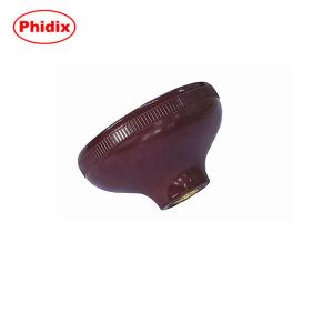 2" Mushroom Red PTO Knob 3/8-24 UNF Thread