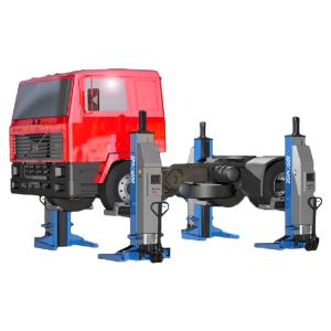 18,739 Lb Heavy Duty Column Forklift Truck Lift That Can Be Moved For All