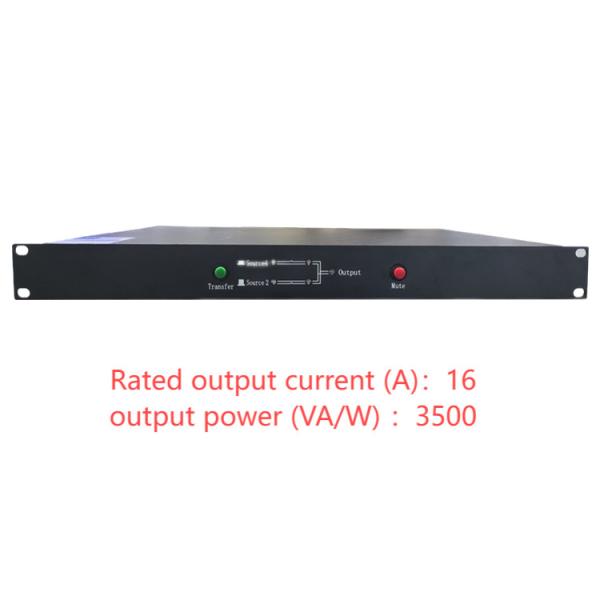 220V Dual-Switching STS Single-Phase Relay Static Transfer Switch With A Current