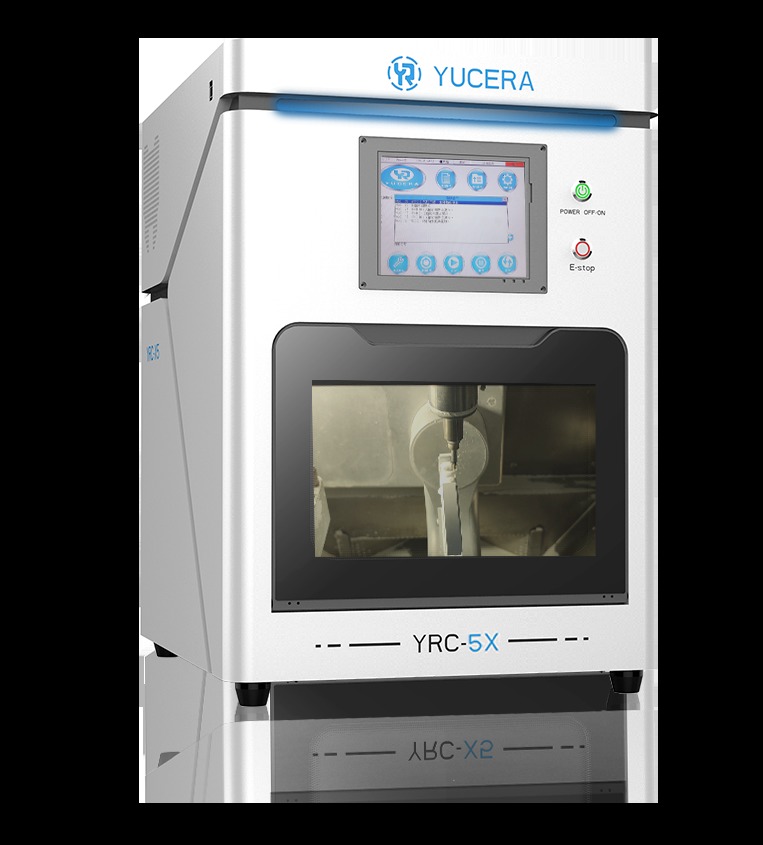 Yucera Milling Cutter Wet and Dry Dental Milling Machines with Vacuum Cleaner