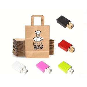 Industrial Large Kraft Bag with Handles and Self Adhesive Seal