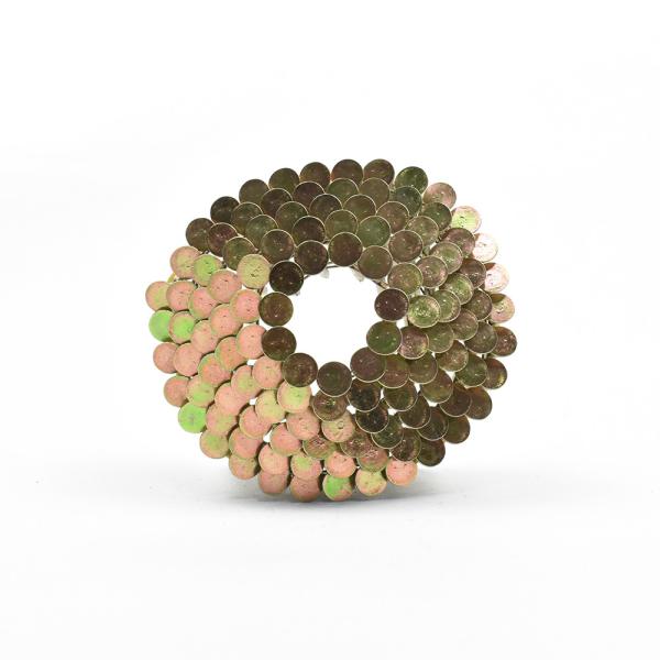 15 Degrees Hot Dipped Coil Nails Round Head Ring Shank For Construction