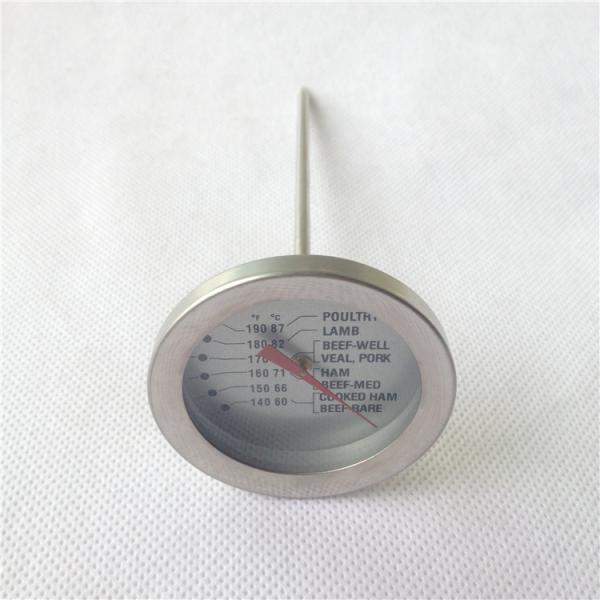Durable Mechanical Bimetallic Food Meat Thermometer With Food Safety Probe
