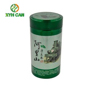Cheap Tea Tin Can Chinese Style Tin Storage Containers For Food Packaging with Customized Design for sale