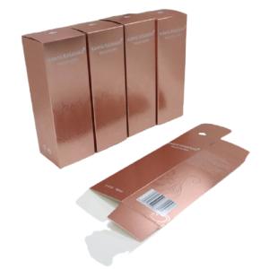 Folded Custom Packaging For Makeup Products Mylar material OEM ODM