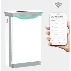 Air Purifier True Hepa Filter Air Cooler And Purifier Portable Machine Hepa