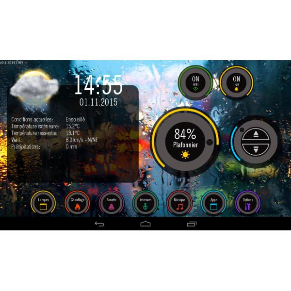 Customized 125K RFID 7 Inch Industrial Panel Flush Android POE Tablet Terminal