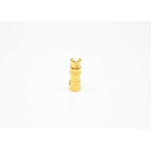 China Straight Female SMP Rf Coaxial Connector / High Precision Rf Cable Connector on sale