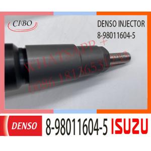 Genuine Common Rail Fuel Injector 8-98011604-5 095000-6980 For DENSO ISUZU 4JJ1