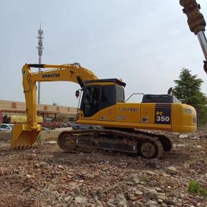 Used Komatsu PC350-7 PC220-7 PC220-8 Crawler Excavator with Machine Weight 35000