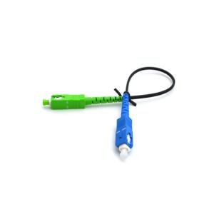 Simplex SC/UPC-SC/APC FTTH Optical Fiber Patch Cord Single Mode / Multimode