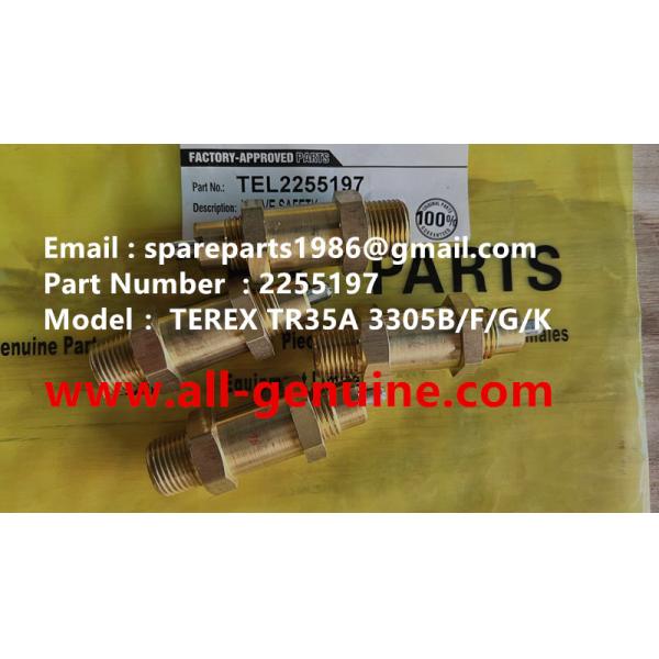 Quality 2255197 VALVE TEREX DUMP TRUCK  TA40 TR50 TR60 TR70 TR100A MT4400 MT3600 MT3700 MT5500 GE NTE240 NTE260 wholesale