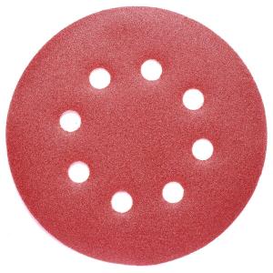 125mm Hook And Loop Sanding Disc Sandpaper Orbital Sander 8 Holes