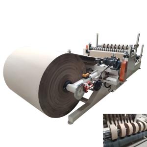 Automatic Slitting And Rewinding Jumbo Roll Kraft Paper Cutting Machine
