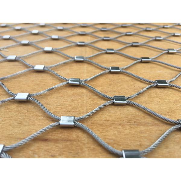 Lightweight Stainless Steel X Tend Cable Mesh Fall Protection Environment Friendly