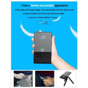 Portable Wireless Projector support 5G Wifi Quad core CPU HDMI Android OS