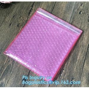 Customized Slider bubble bag, OEM Factory Price With custom Bubble k packaing