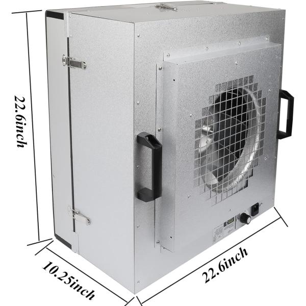 Quality DC AC SUS304 Aluminum Alloy Frame FFU System with Turbo Fan Motor H13/H14 HEPA Filter Included wholesale