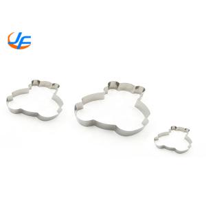 China RK Bakeware China Foodservice NSF Aluminum Cake Mould , Stainless Steel Bear Mouse Molding Mousse Cake Rings on sale
